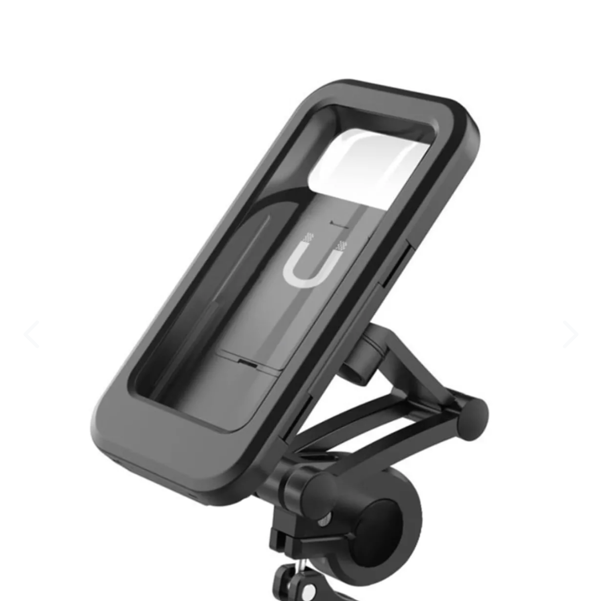 Soporte de Celular Impermeable Premium para Moto o Bici (Anti-Robo y Anti-Lluvia)